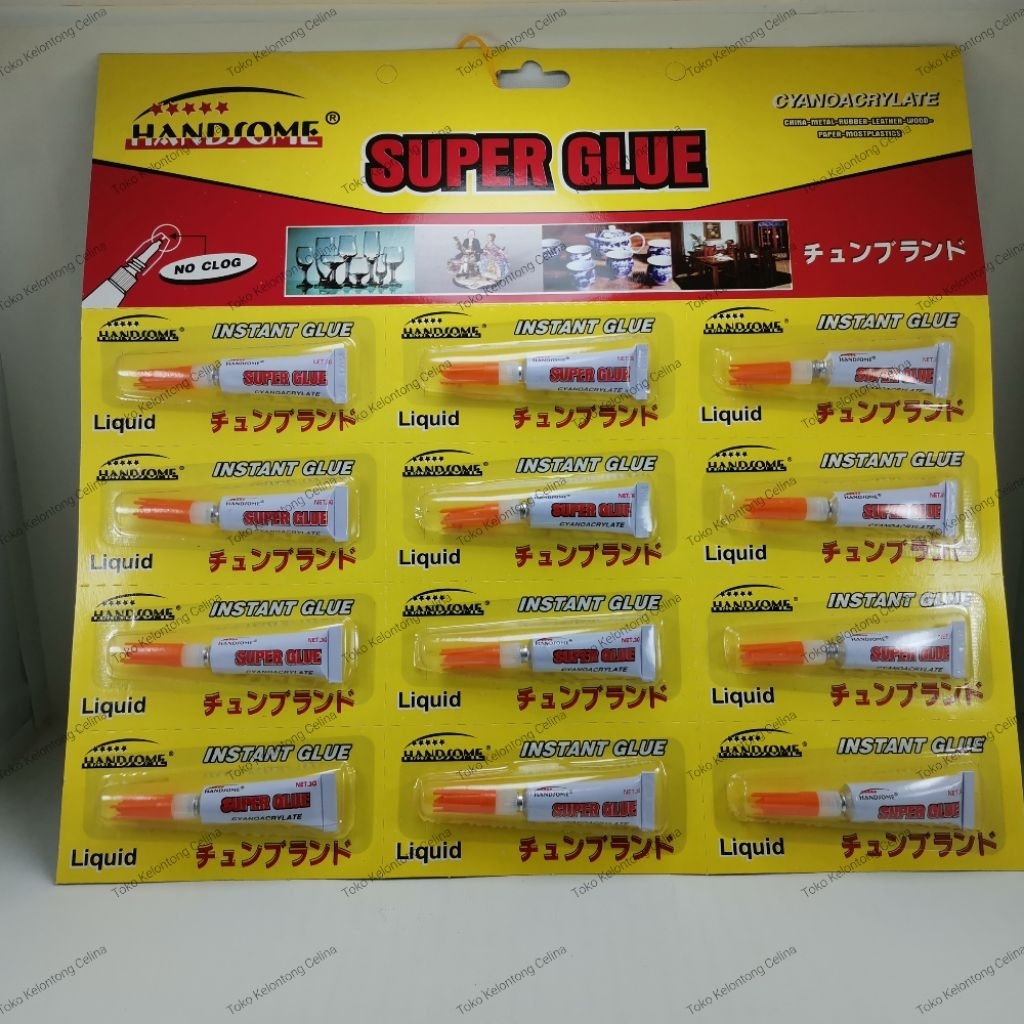Lem Super Glue Handsome || Lem Handsome PG 3 gr