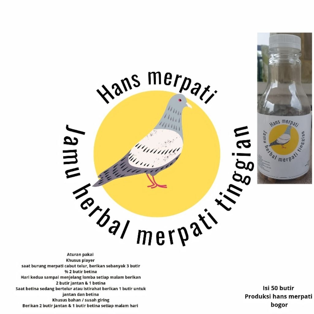 BURUNG MERPATI KAMU SULIT JUARA? JAMU HANS MERPATI TERBUKTI JUARA