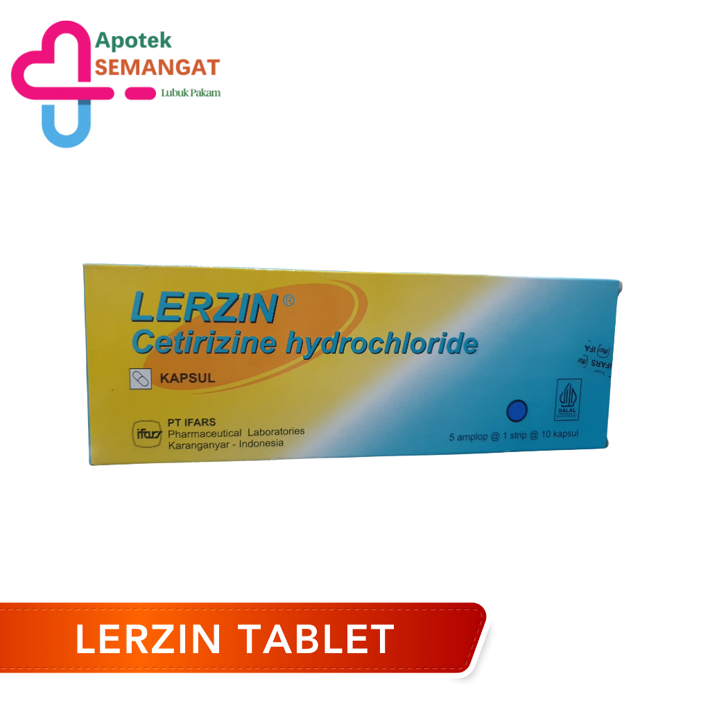 Lerzin Kapsul Tablet 10 Tablet Perstrip