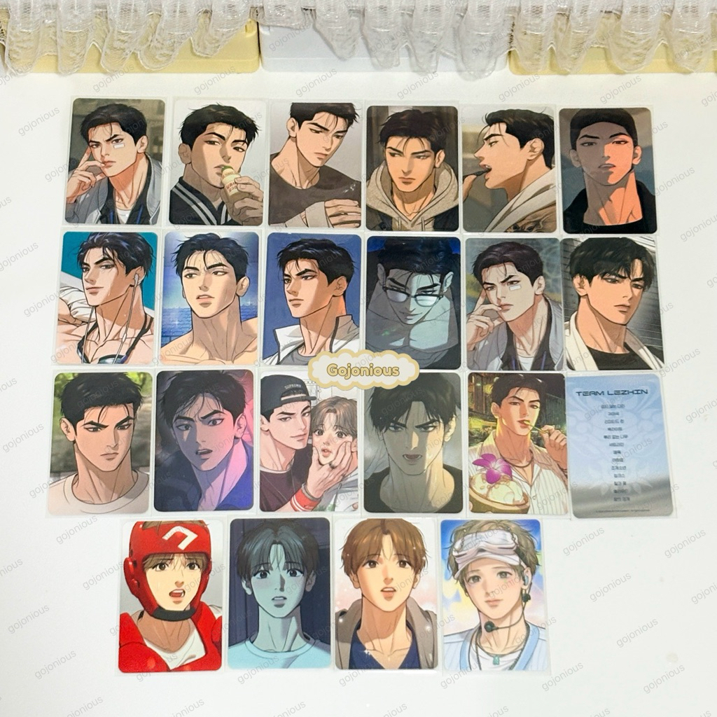 [OFFICIAL MERCH] JINX Jaekyung Kim Dan Photocard Collections Bomtoon Thai Lezhin Project