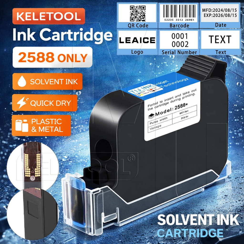 Cartridge Mini Printer Handheld Expired Date Solvent