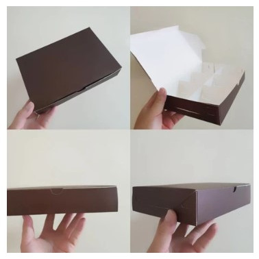 Box Kue Kotak Packaging Snack Sekat