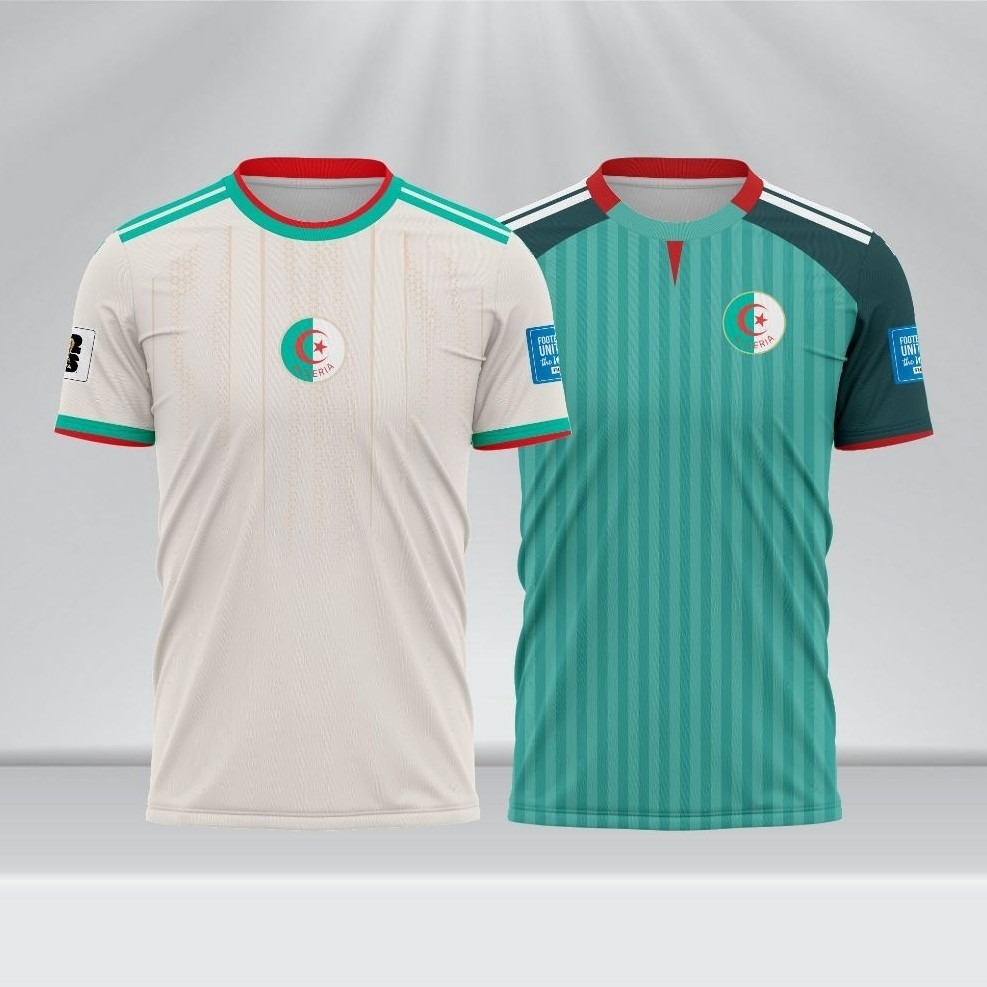 Jersey Baju Aljazair Piala Dunia 2026 Home Away Algeria