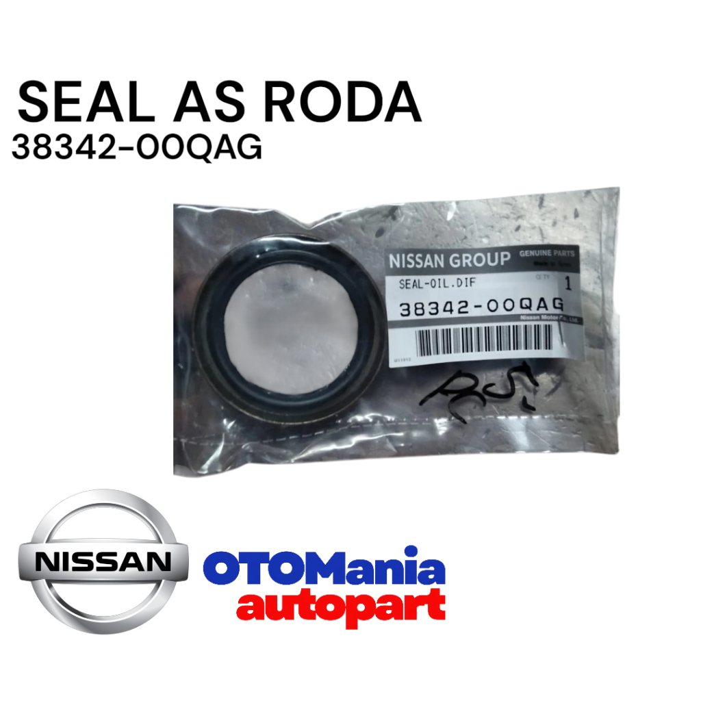 SEAL AS RODA DEPAN MANUAL NISSAN LIVINA L10N L11N 1.5 38342-00QAG ORISINIL