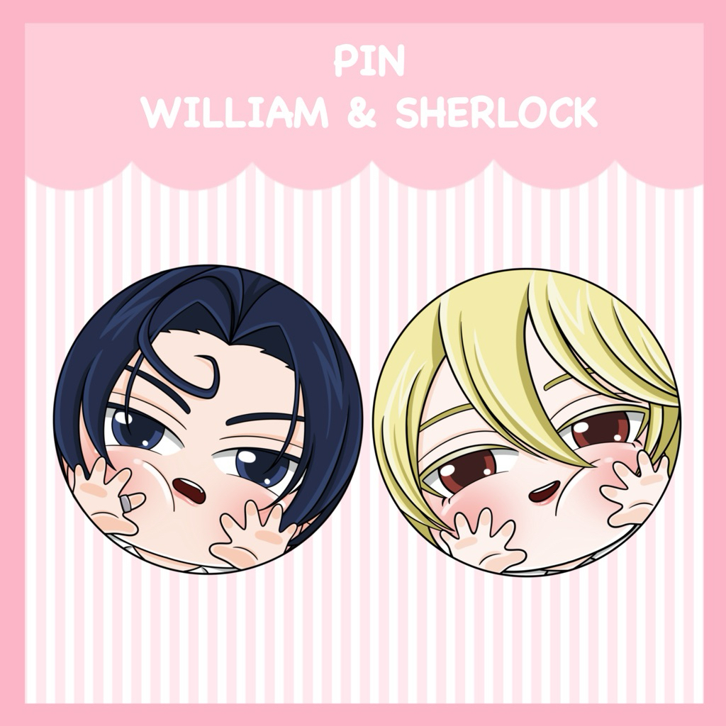 Pin Sherliam, William james moriarty, Sherlock holmes, Moriarty the patriot