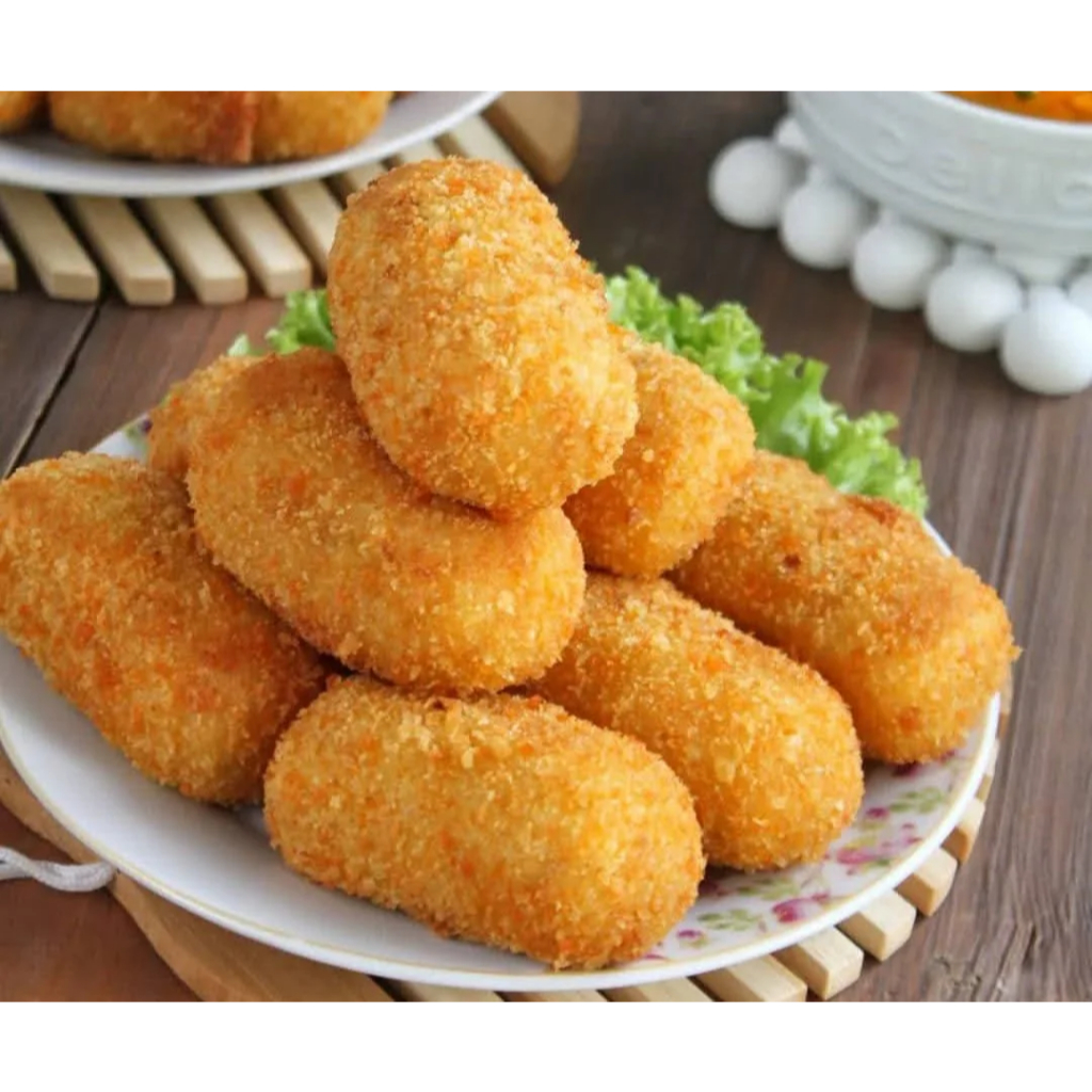 Kroket Kentang (Daging / Sayur)