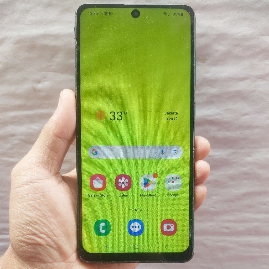 Handphone Hp Samsung Galaxy A71 8/128 NFC Second