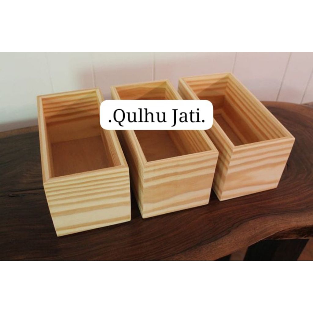 pot kayu minimalis box kayu jati Belanda Termurah