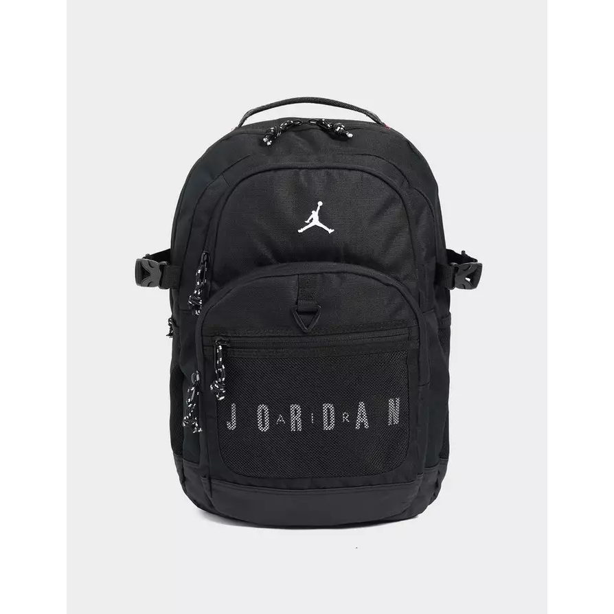 JORDAN backpack tas ransel traveling daily pria sporty hitam