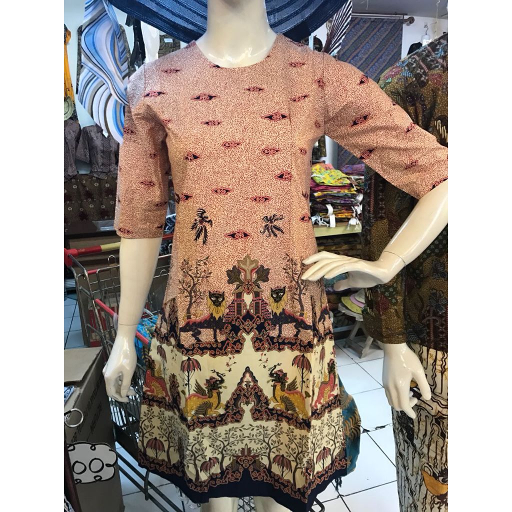 Toko bakul batik, Dres batik lengan 3/4