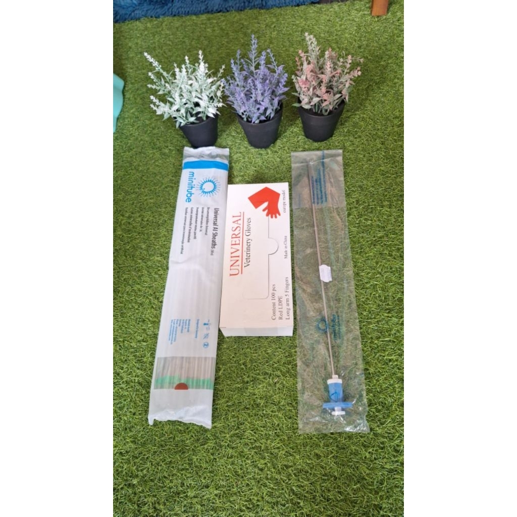 PAKET INSEMINASI BUATAN IB SAPI (GLOVE,GUN,SHEATH)