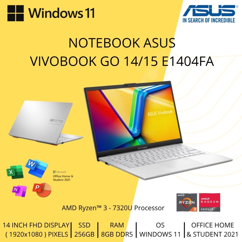 ASUS VIVOBOOK GO 14/15 E1404FA