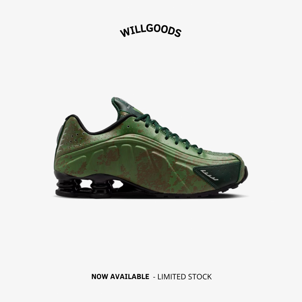 Nike Shox R4 Noble Green Original Resmi