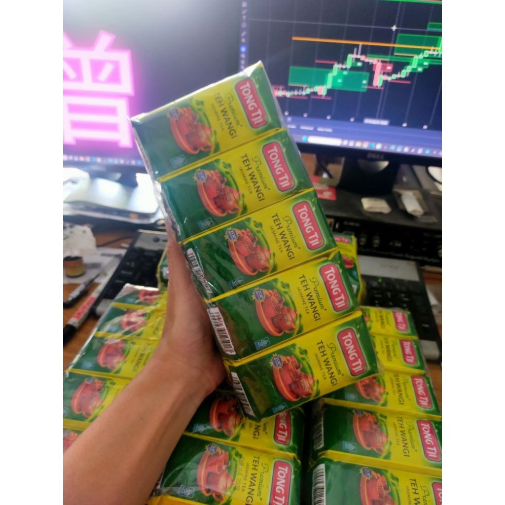 Teh Tong Tji Premium 50gr (1 Slop 10 Bungkus)