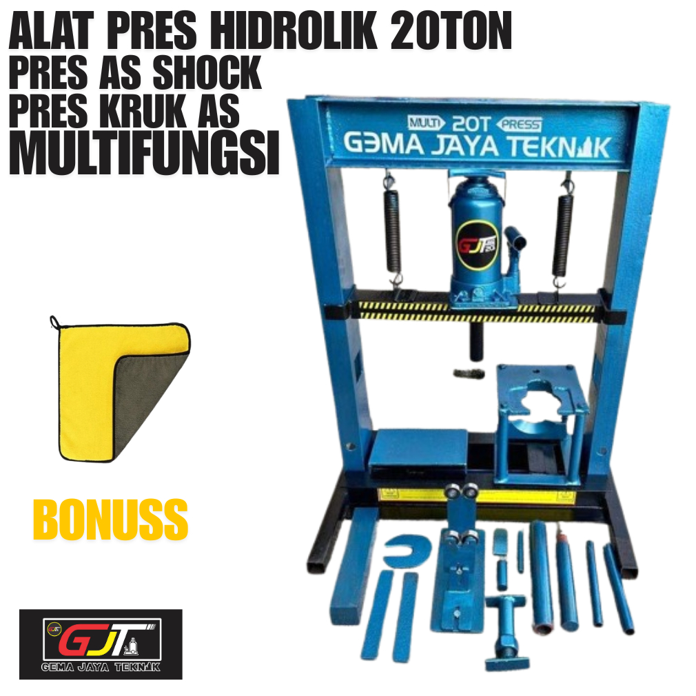 Alat Press Stang Seher Motor Pres Laker Kruk As Pres Segitiga Motor Multifungsi