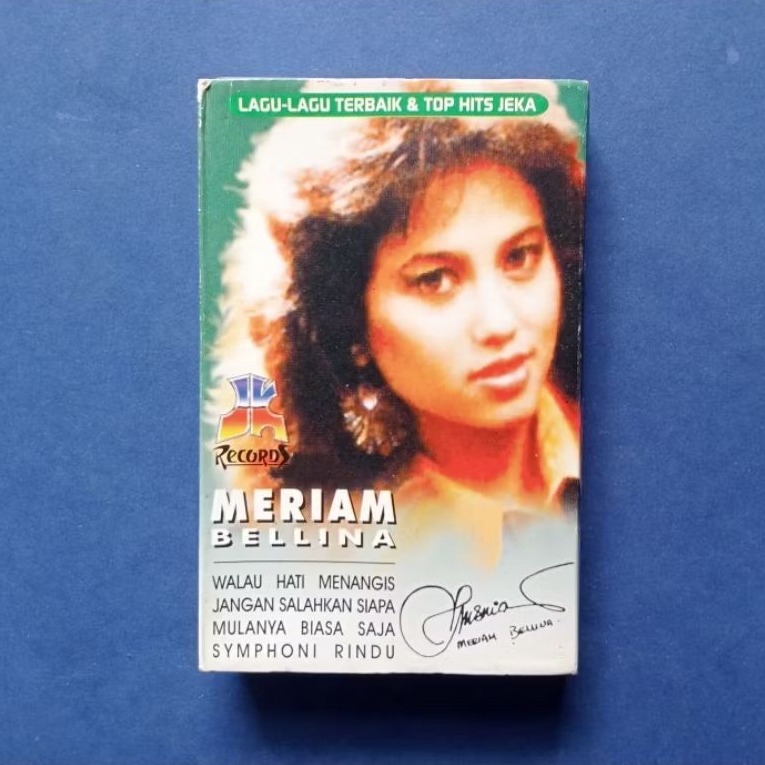 Kaset Pita Lagu Lagu Terbaik & Top Hits Jeka Meriam Bellina Prod JK Records