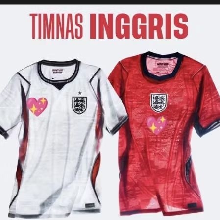 Jersey Timnas Inggris 2026/2027 Home Away Edisi Fans Version