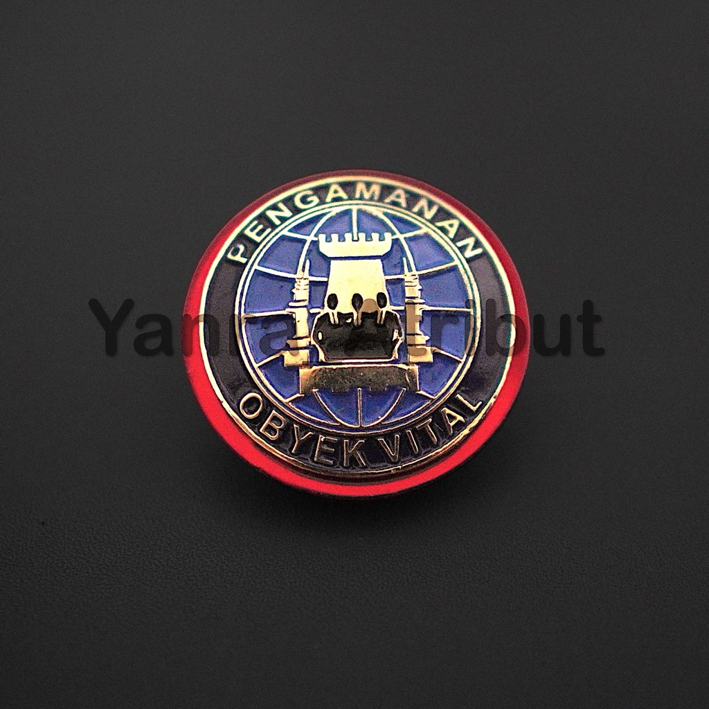 Pin Roda PamObvit / Brevet Brivet Wing Pam Obvit Polri Paku Magnet Premium