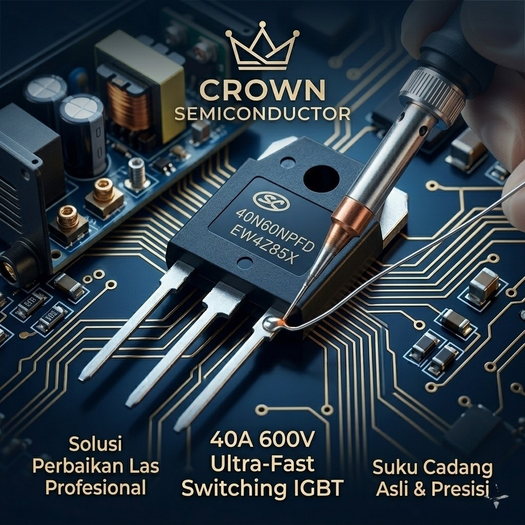 40N60NPFD Original Silan Microelectronics 40A 600V IGBT untuk perbaikan Mesin Las. SGT40N60NPFD