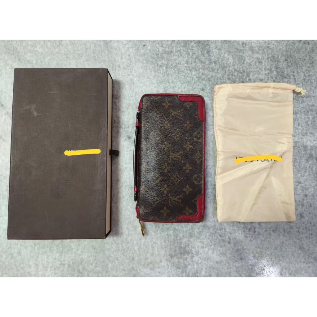 Dompet LV Brown Monogram Canvas (Preloved)
