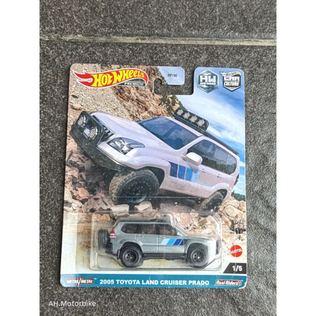 hot wheels premium Toyota landcruiser prado by mattel SNI