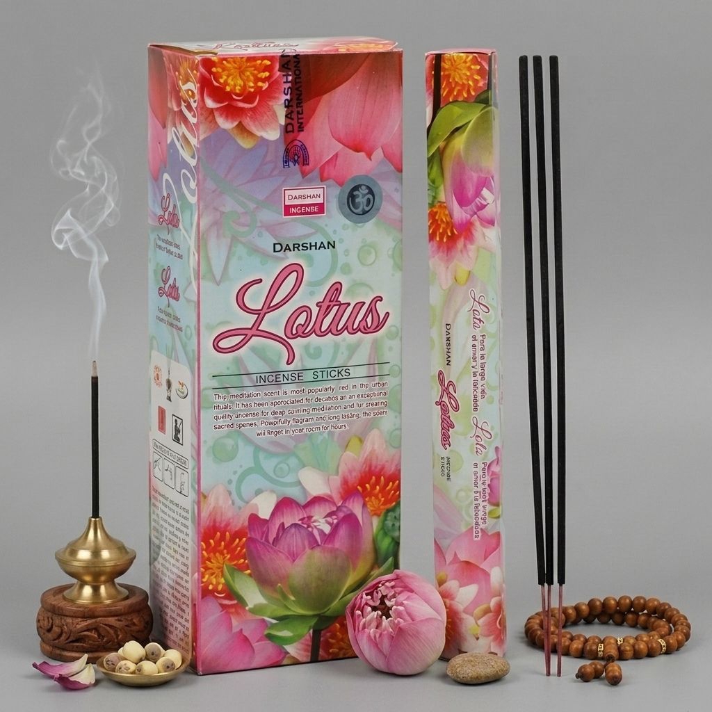 Dupa India (Aromatherapi) Hexa - Darshan Lotus