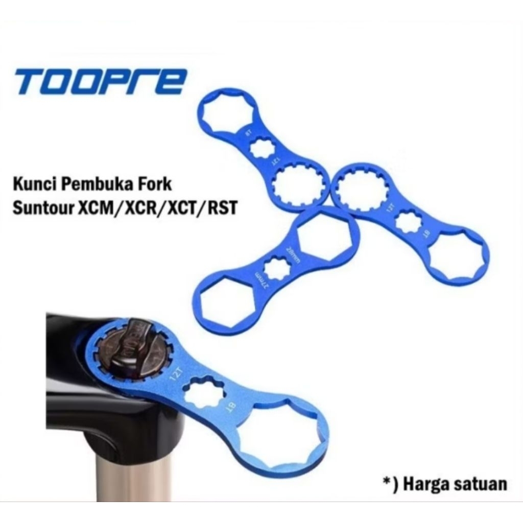 Kunci Fork Sepeda XCM XCR RST Kunci Shock Sepeda Kunci Fork XCR XCM RST kunci pembuka tutup fork sep