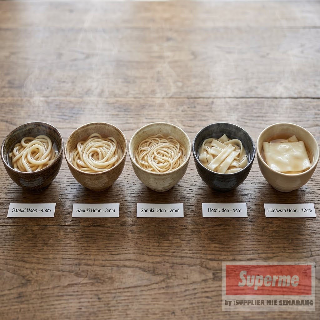 Udon mentah besar /mie mentah / mie udon /Japanesse udon / korean udon / udon jepang / udon korea
