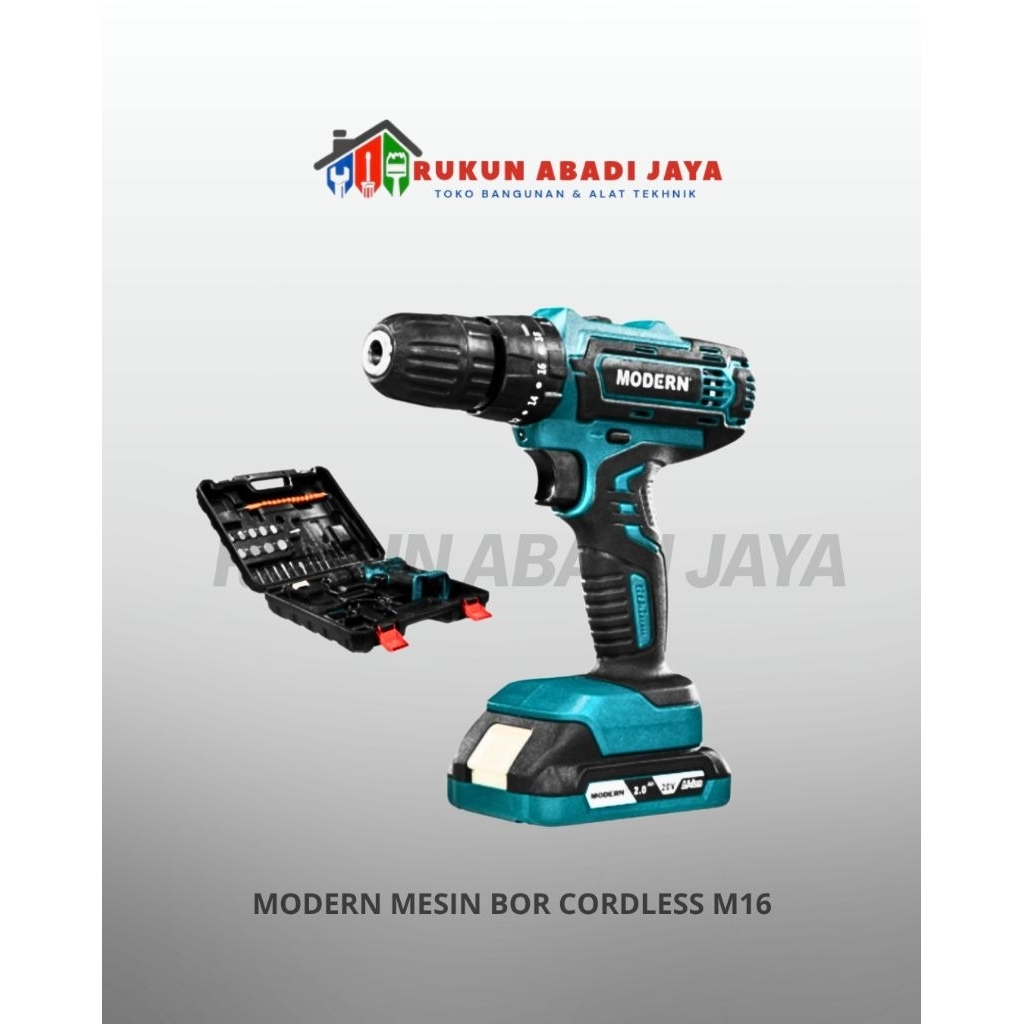 Modern Mesin Bor Cordless M 16