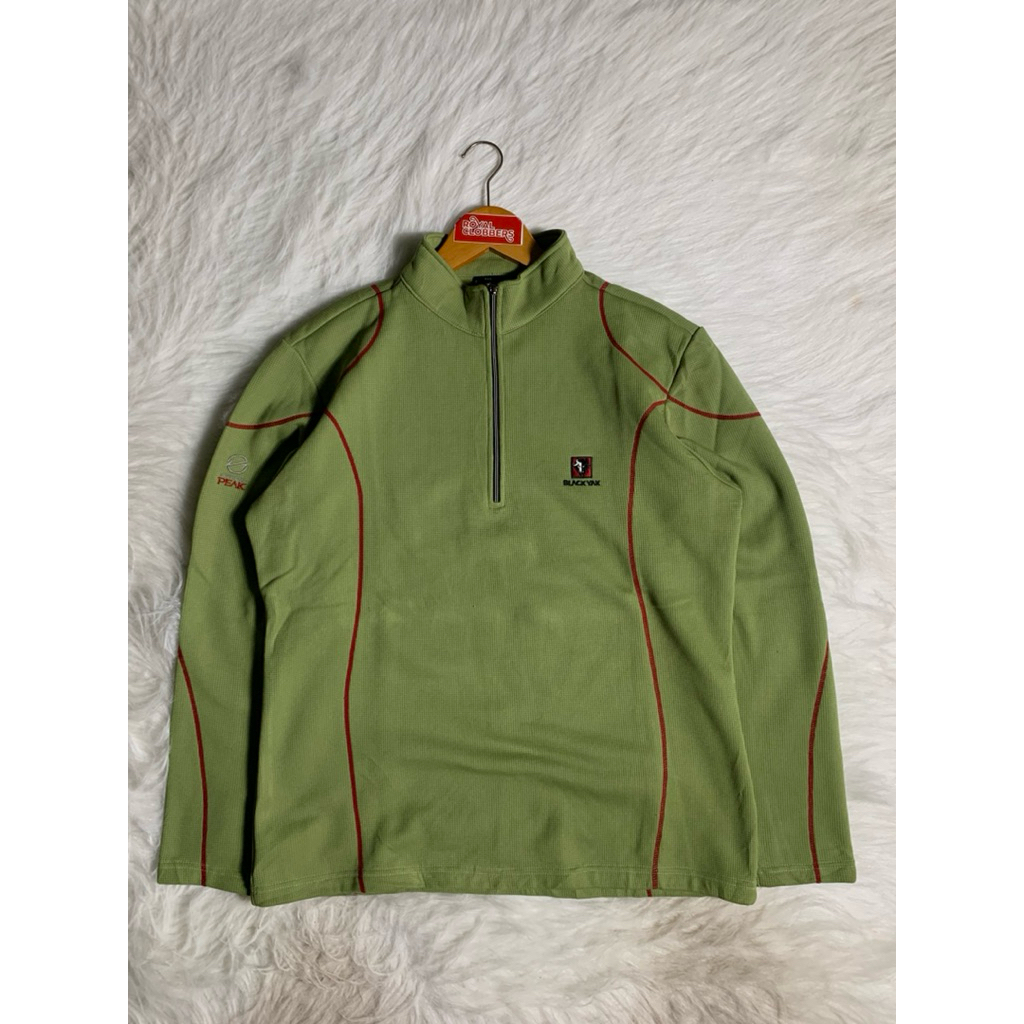 tracktop halfzip blackyak second (4244) - Hoodie second - hoodie second branded - Jaket Second - Jak