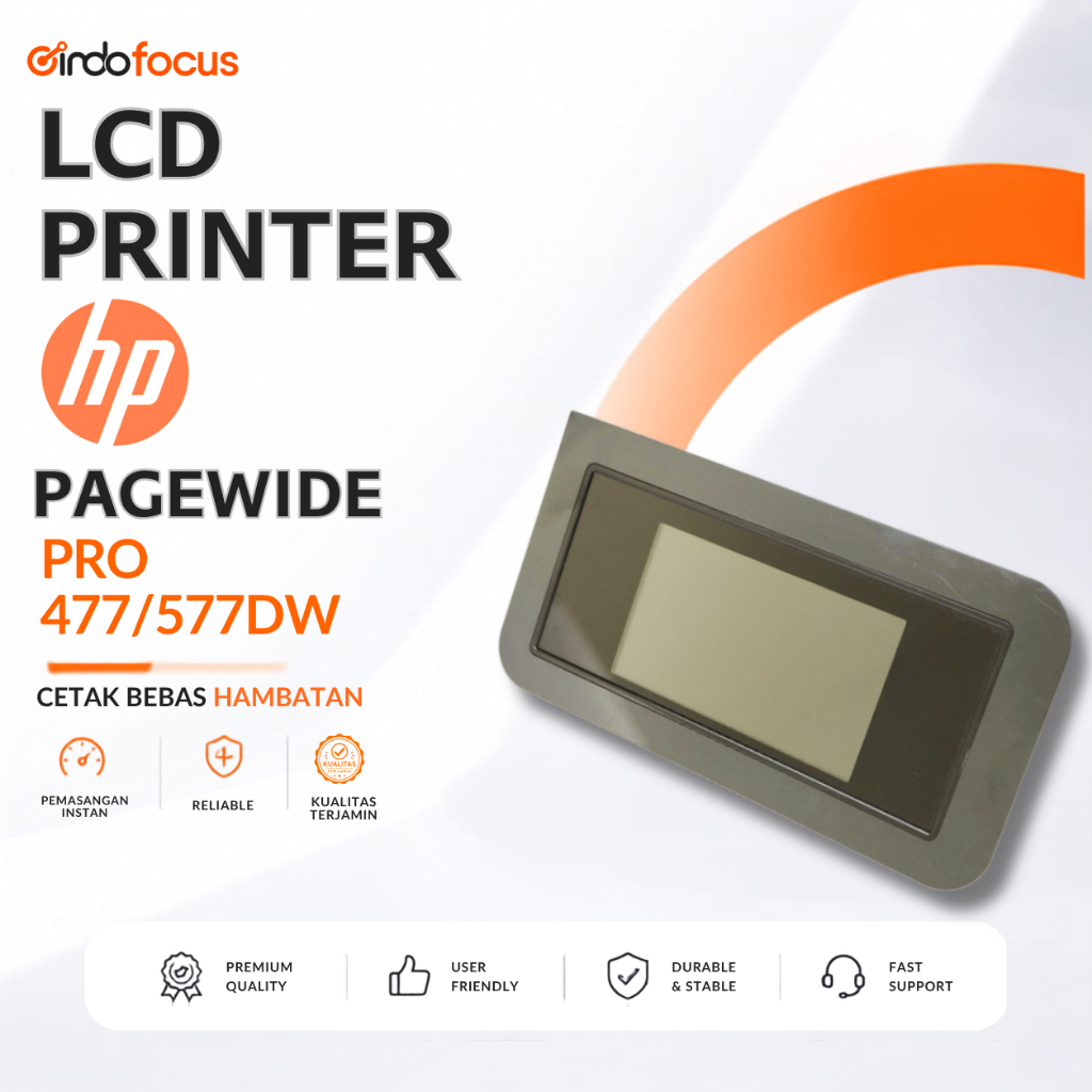 LCD for Printer HP Pagewide Pro 477/577dw - Indofocus