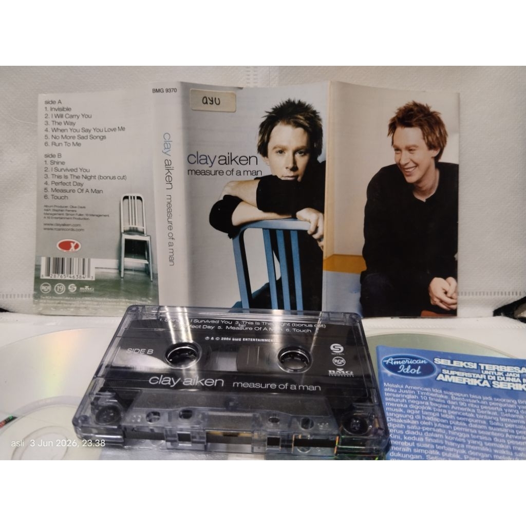 kaset pita Clay Aiken _ measure of a man