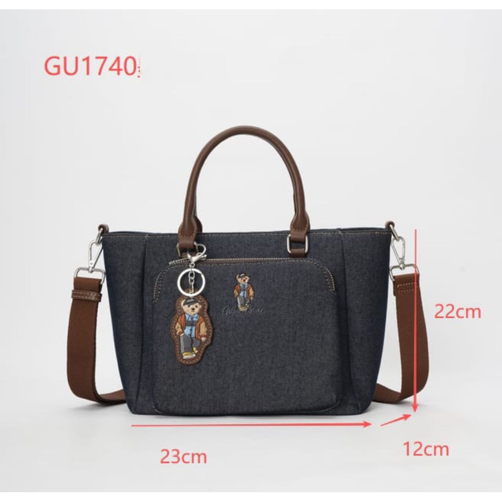 tas ttwn guoobear bangkok original Gu1740 black