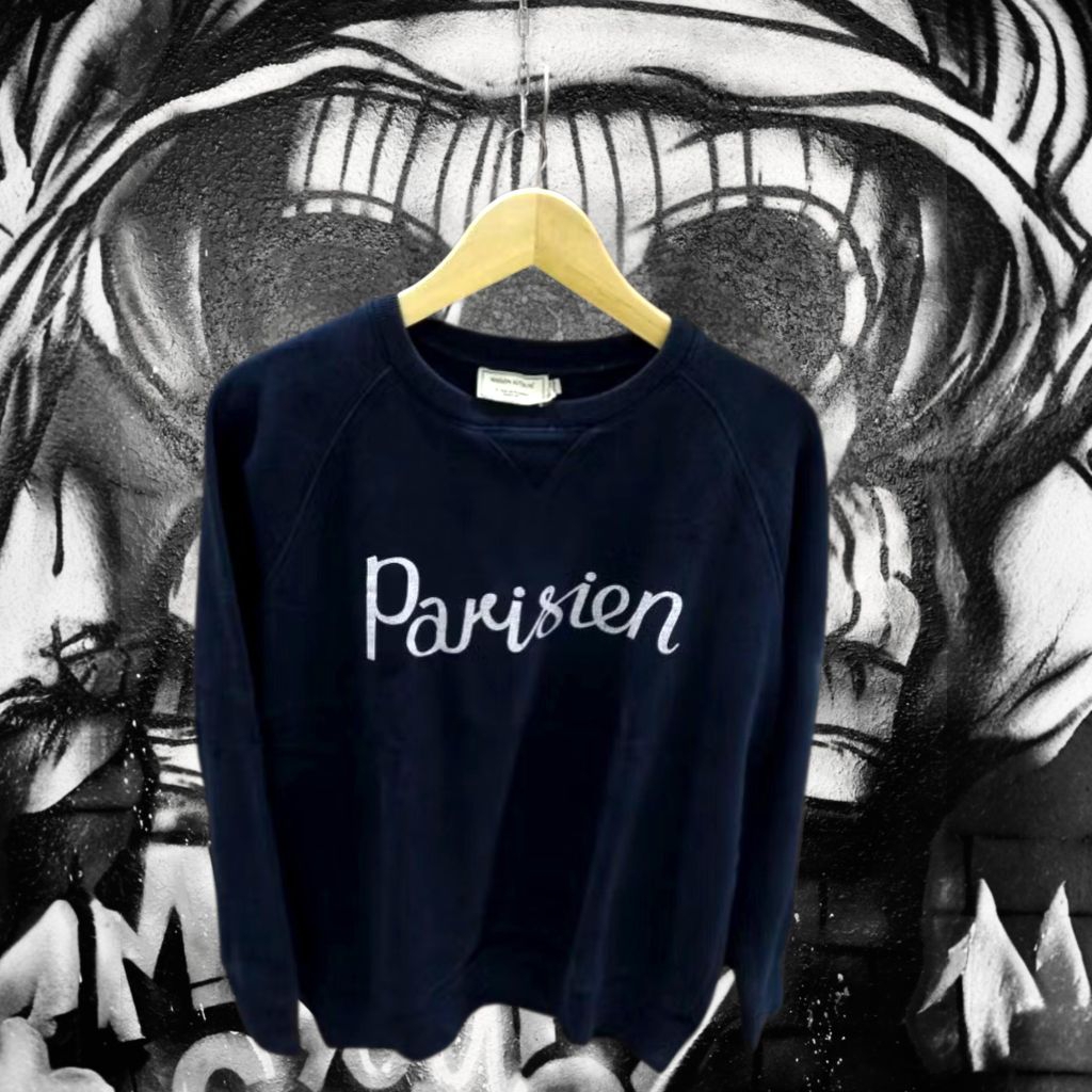 PRELOVED CREWNECK MAISON KITSUNE