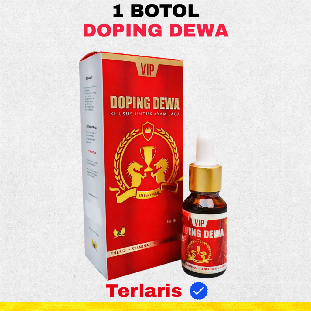 DOPING DEWA VVIP SN Sasana Ngapak Ayam Aduan Original Penambah Stamina Mental & Kekuatan