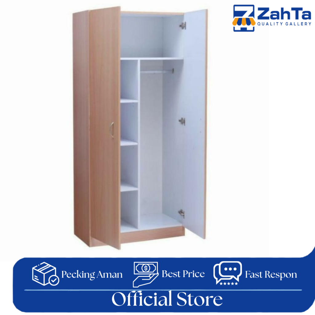 ZAHTA - LEMARI KOSAN MURAH/LEMARI MINIMALIS/LEMARI SINGGLE