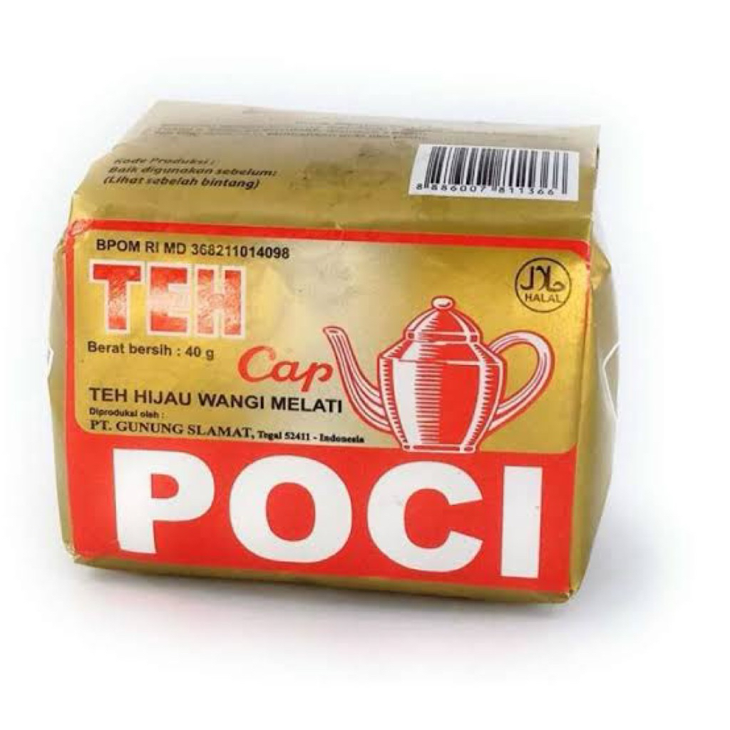 Teh Poci Gold Bubuk 40g - Aroma Wangi, Rasa Premium