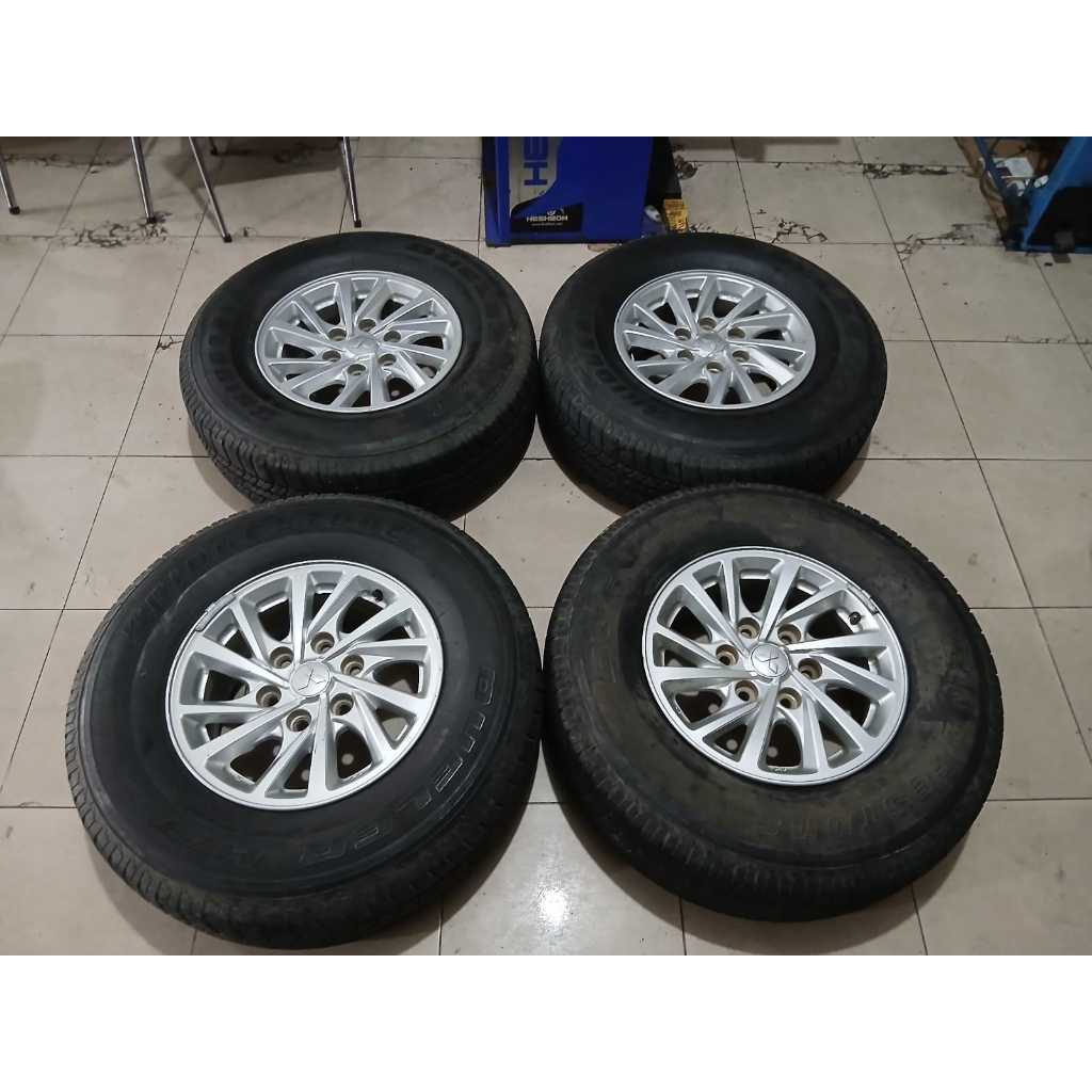 VELG SECOND OEM PAJERO R16 H6X139 + BAN