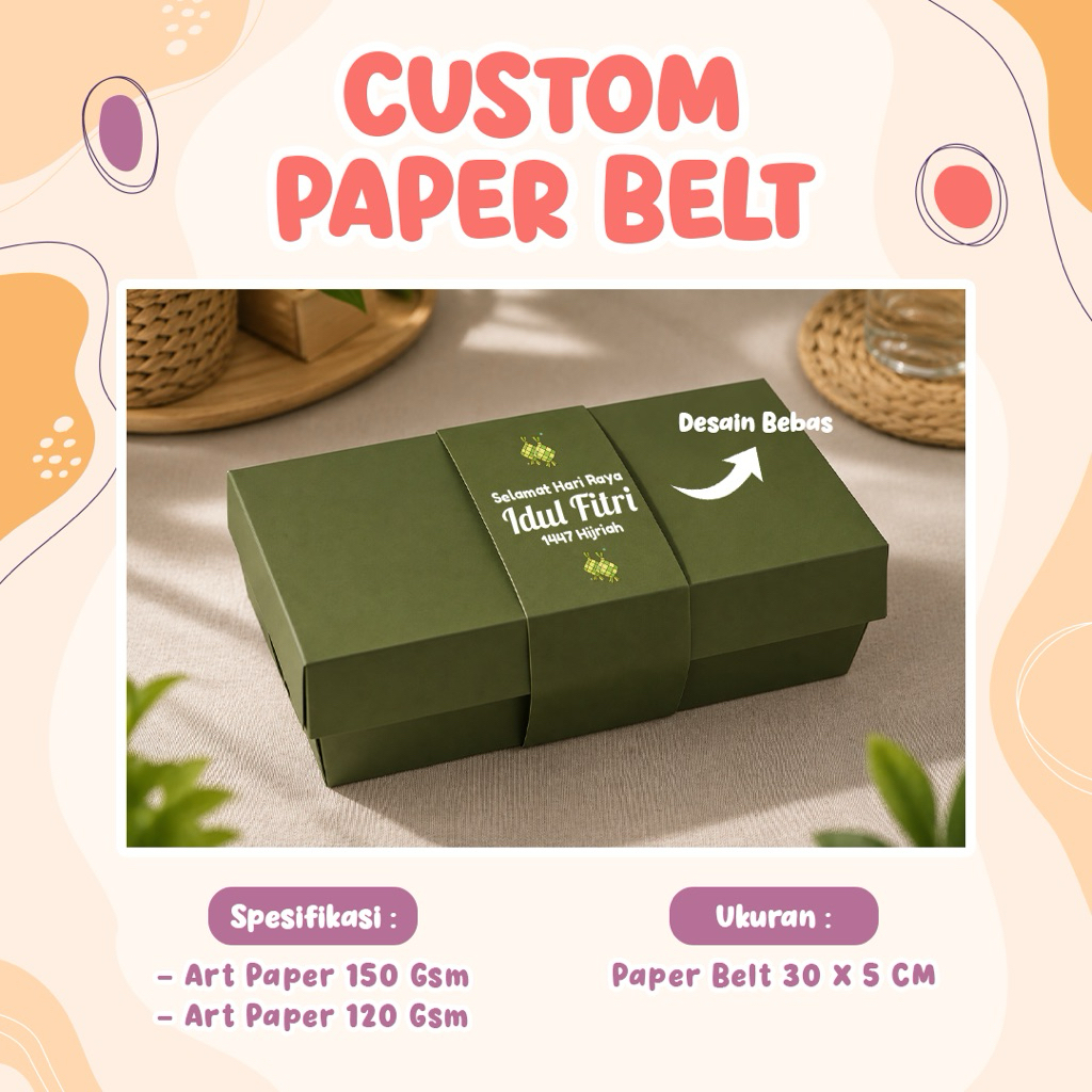 Custom Paper Belt