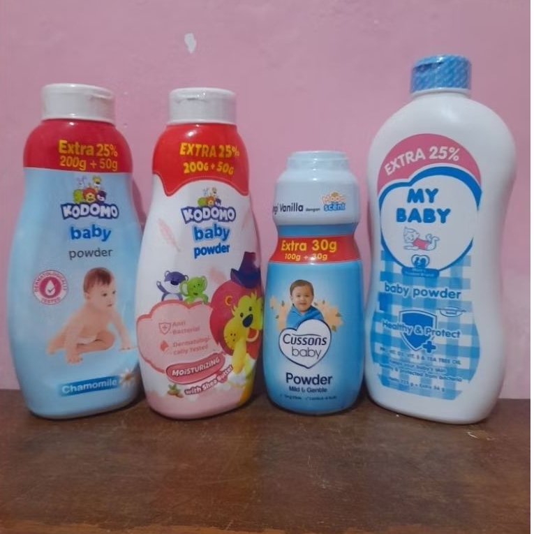 Bedak bayi my baby / bedak bayi kodomo / bedak bayi cussons melembutkan