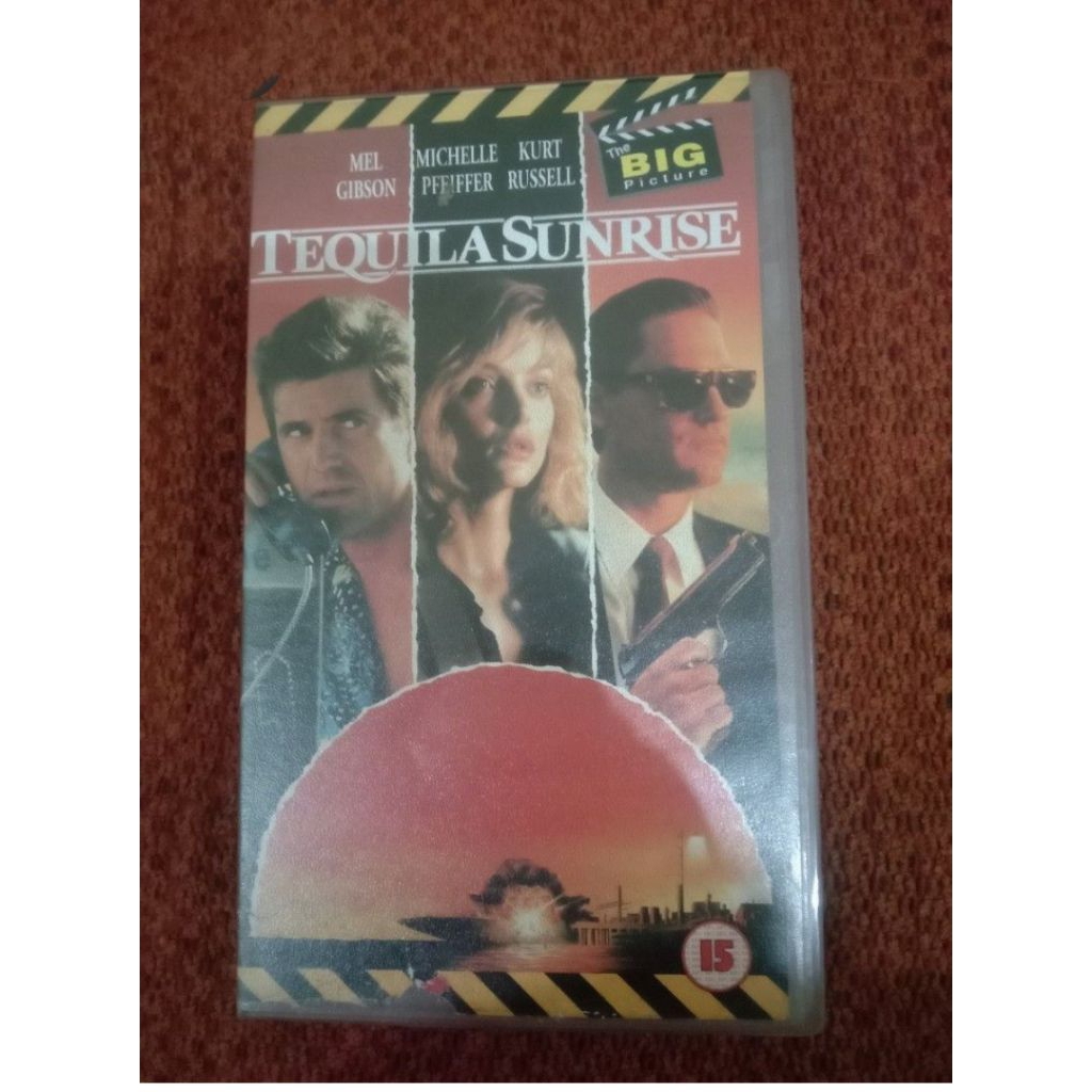 Kaset VHS Original Tequila Sunrise Preloved