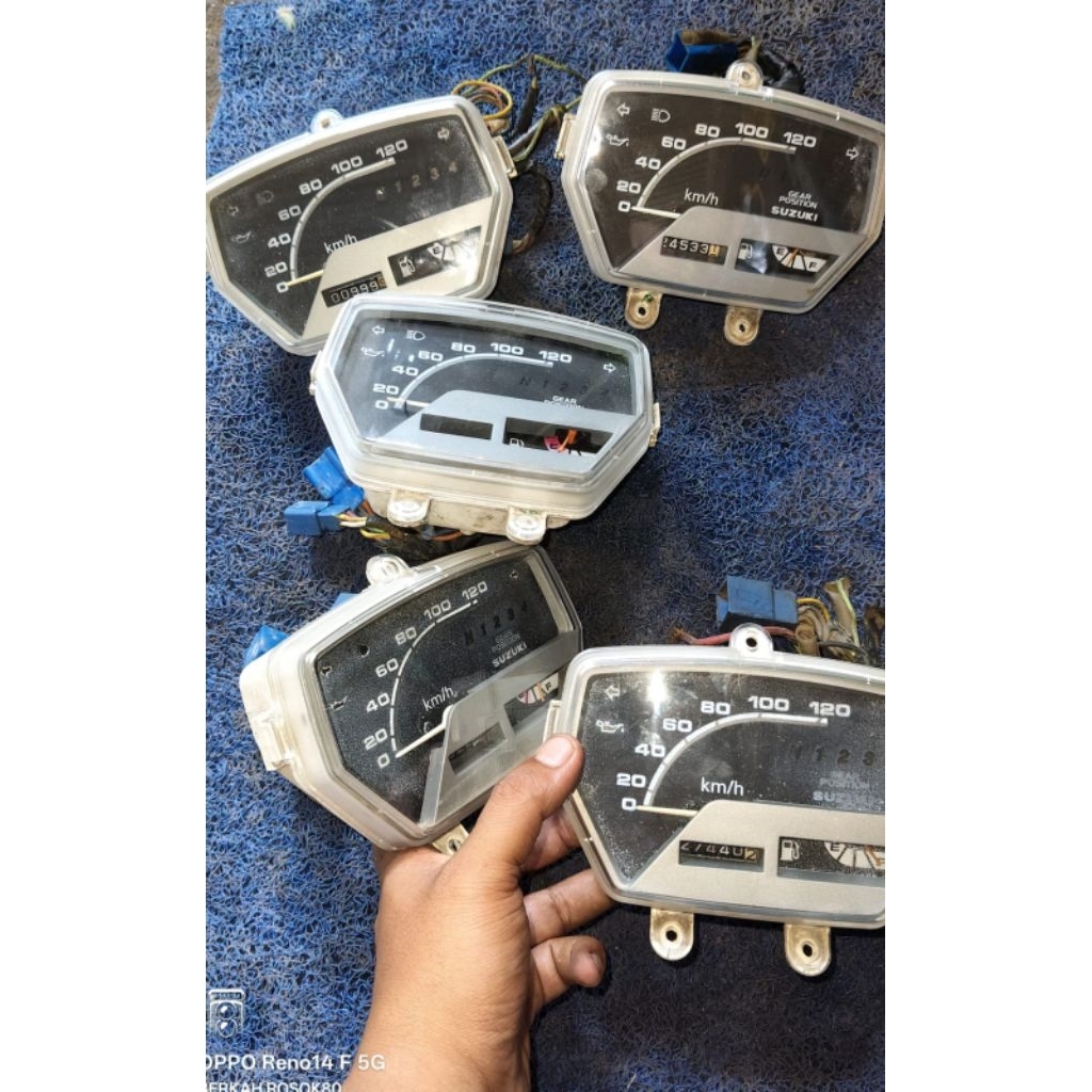 spidometer Suzuki rc 100 bravo original second