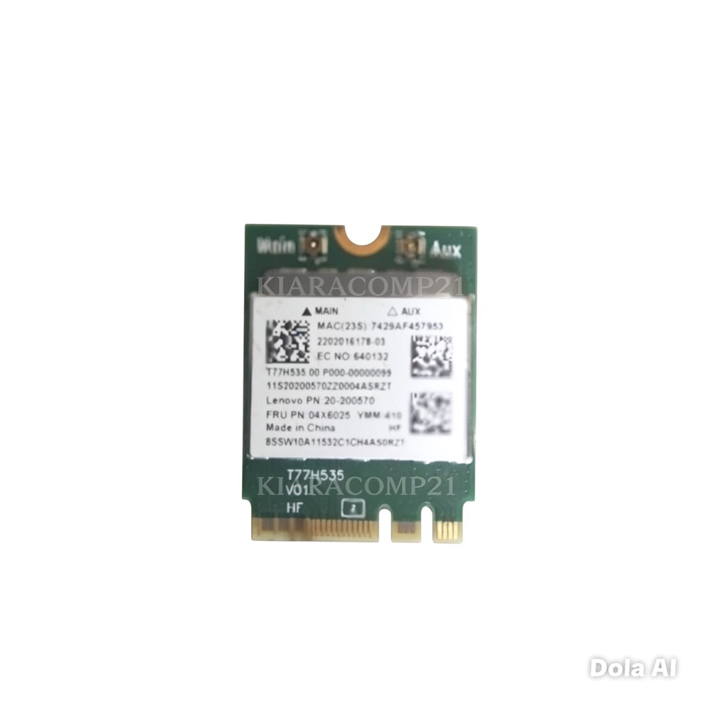 Wifi+bluetooth Card Realtek RTL-8723-BE untuk laptop lenovo