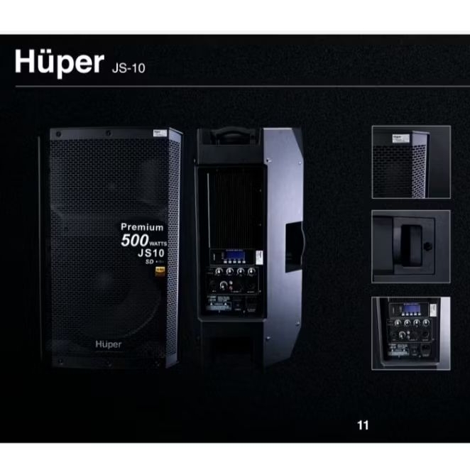 SPEAKER AKTIFE HUPER 15INCH HUPER JS-10 ORIGINAL 500WATT