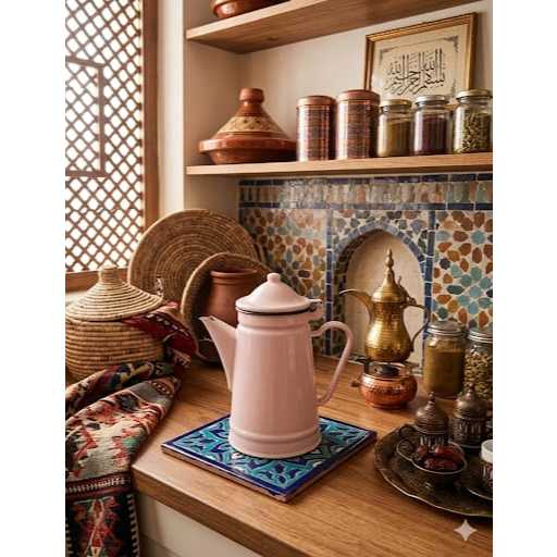 TEKO JADUL ENAMEL  TINGGI 13 CM  (1.7 L ) PINK