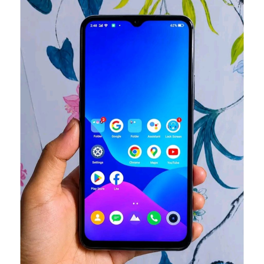 LCD Touchscreen Ori Asli Copotan Realme 5 / 5i / 5s / 6i / C3