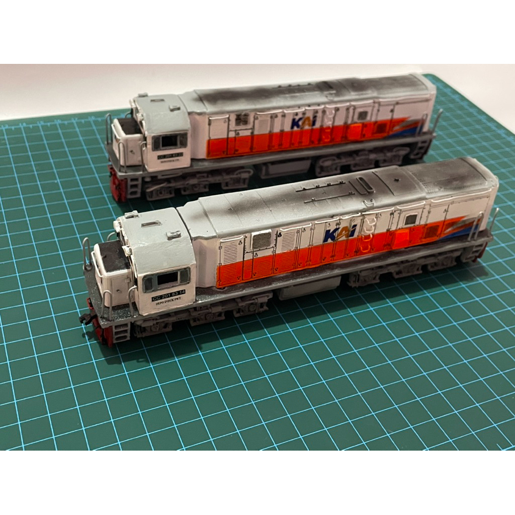 Miniatur Lokomotif CC 201