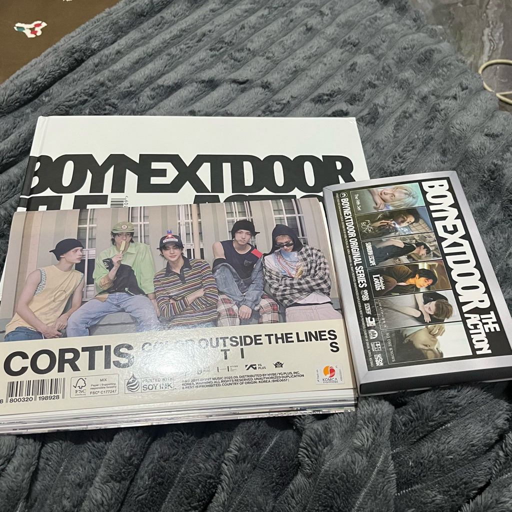 ALBUM ONLY CORTIS COTL (COLOR OUTSIDE THE LINES) / ALBUM ONLY THE ACTION BOYNEXTDOOR
