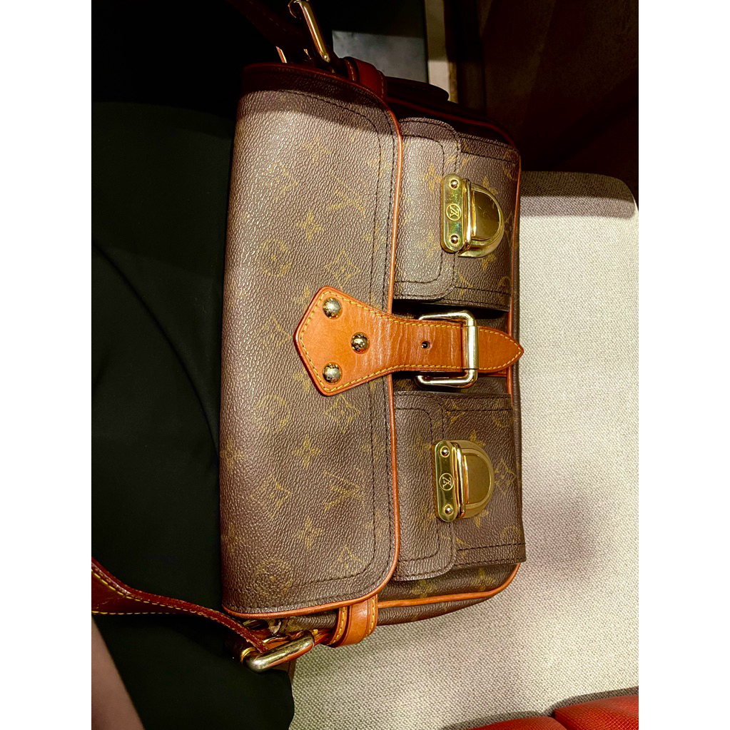 ELVI LV Tas Monogram M40027 Hudson Shoulder Bag Rare | speedy35