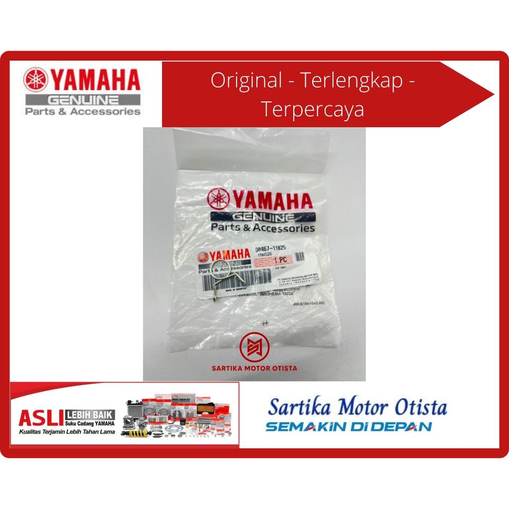 ORIGINAL Klip/ Klem Selang Hawa Filter Udara YAMAHA XEON (90467-11825)